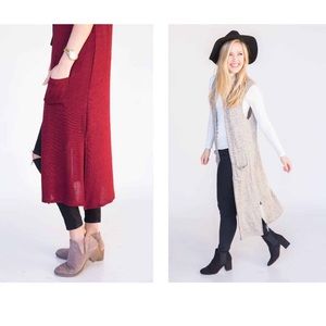 Agnes & Dora vest duster